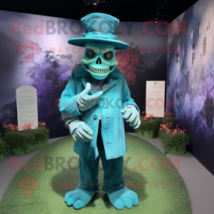 Cyan Graveyard maskot...