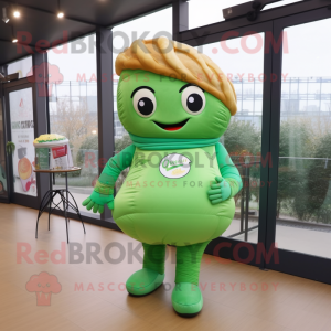 Green Croissant mascotte...