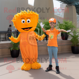 Postava maskota Orange...