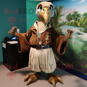 Brun Albatross maskot...