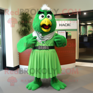 Personagem de mascote Green...