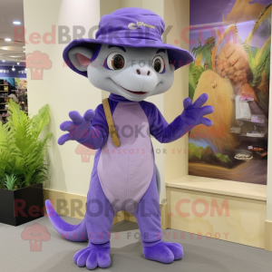 Lavendel Chupacabra maskot...