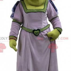 Fiona mascotte famosa donna di Shrek l'orco verde -