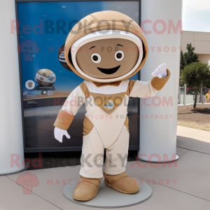 Tan Astronaut mascotte...