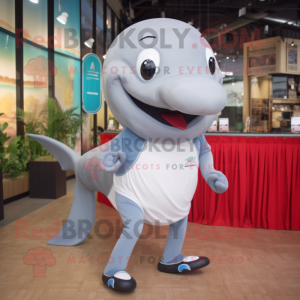 Silver Whale mascotte...