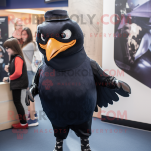Navy Blackbird maskot...