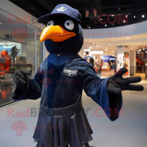 Navy Blackbird mascotte...