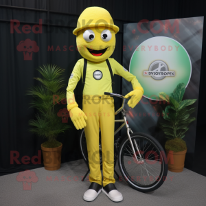 Sitrongul Unicyclist maskot...