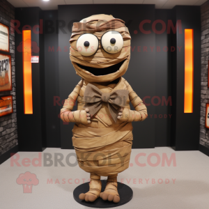 Rust Mummy maskot kostume...