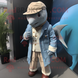 Postava maskota Swordfish...