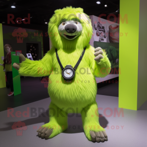 Lime Green Sloth Bear...