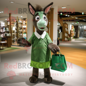 Forest Green Donkey maskot...