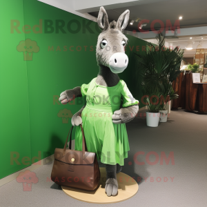 Forest Green Donkey maskot...