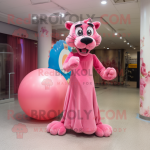 Pink Panther maskot kostume...