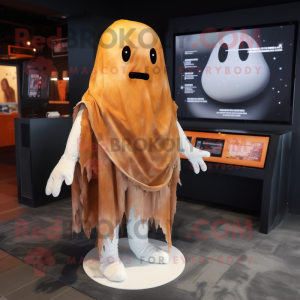 Rust Ghost maskot kostume...