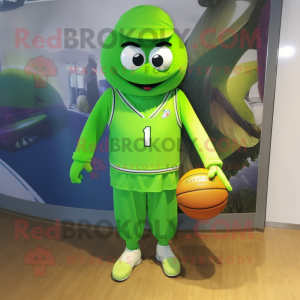 Lime Green Basketball Ball...