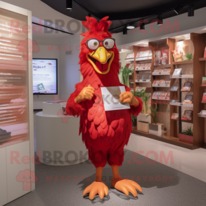 Red Rooster mascotte...