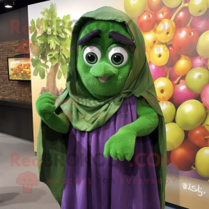 Olive Grape maskot kostume...