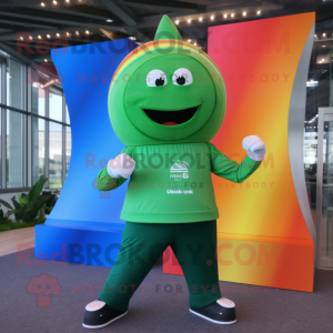 Green Rainbow mascotte...