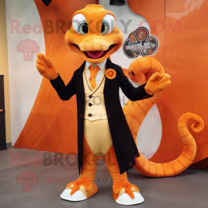 Oranje Hydra mascotte...