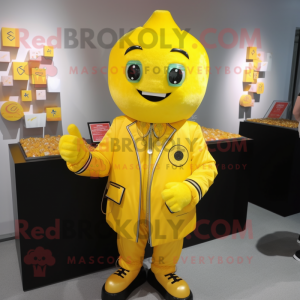 Yellow Candy Box mascotte...