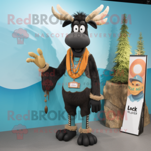 Black Elk mascotte kostuum...