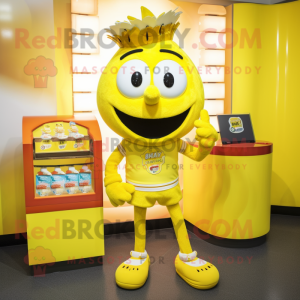Personagem de mascote de...