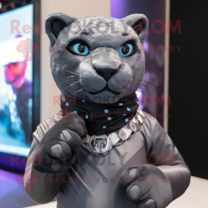 Silver Panther mascotte...