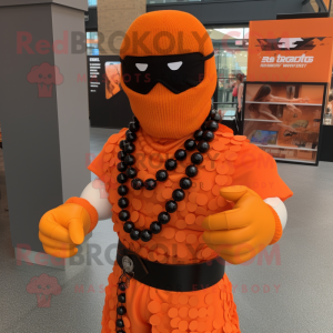 Oranje Gi Joe mascotte...