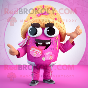 Pink Tacos maskot kostume...
