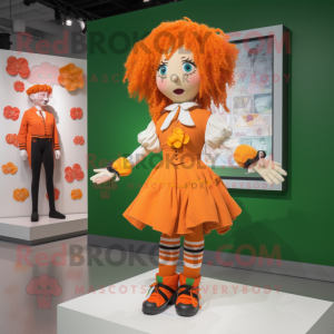 Orangefarbener Irish Dancer...