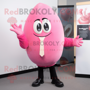 Rosa Shakshuka maskot drakt...