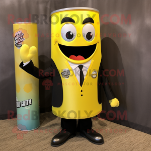 Yellow Soda Can mascotte...