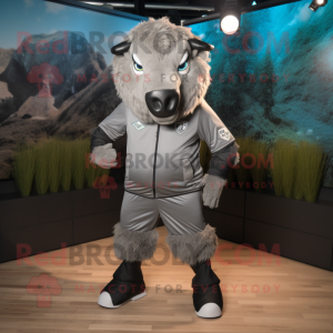 Silver Buffalo mascotte...