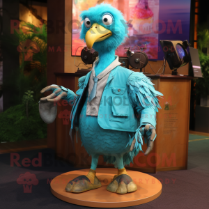 Turquoise Dodo Bird...