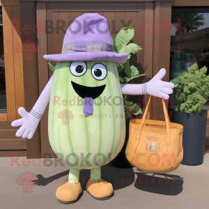 Lavendel melon maskot...