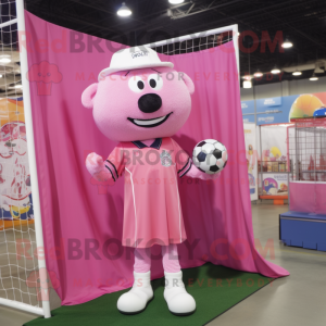 Pink Soccer Goal...