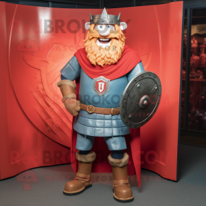Roter Maskottchen Kostüm...