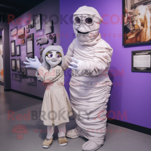 Lavendel mummie mascotte...