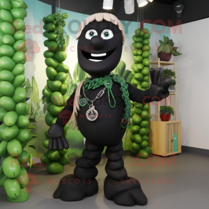 Black Beanstalk maskot...