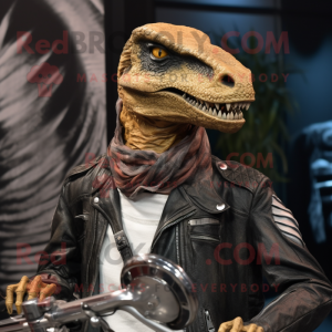  Velociraptor maskot...