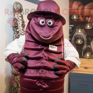 Maroon Trilobite mascotte...