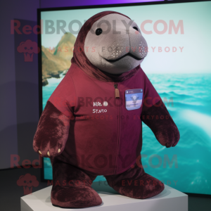 Maroon Stellar S Sea Cow...