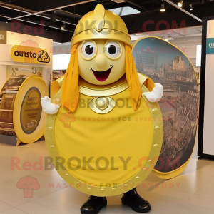 Goldenes Maskottchen Kostüm...