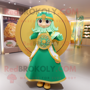 Gold Celtic Shield maskot...