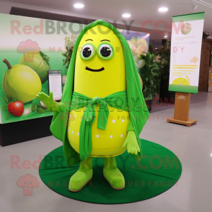 Green Lemon mascotte...