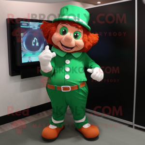  Leprechaun maskot kostume...