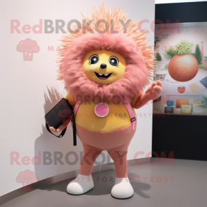 Peach Porcupine mascotte...