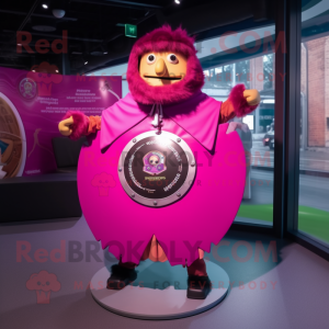 Magenta Celtic Shield...