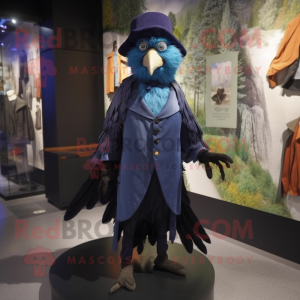 Blue Crow mascotte kostuum...